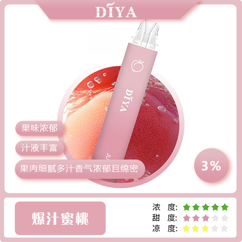 DIYA拋棄式 7500口 一次性電子霧化棒