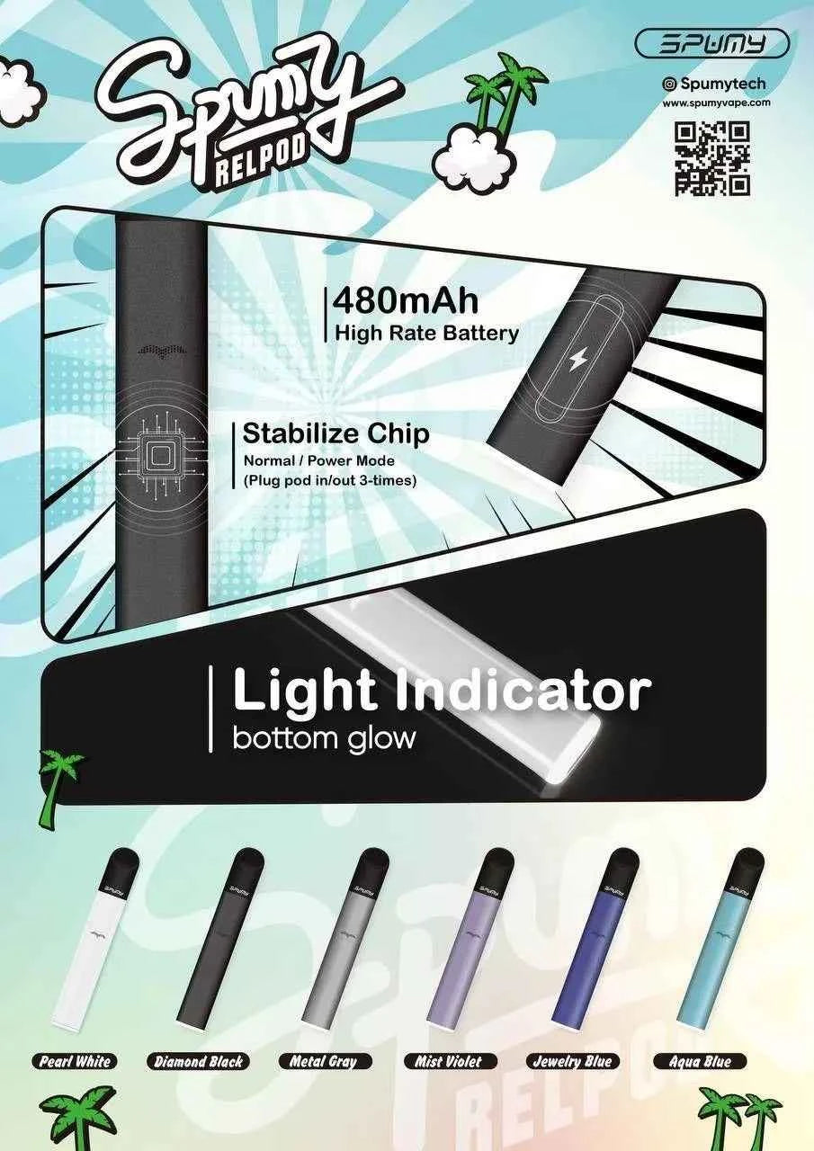 美國 SPUMY思邦迷五代主機 新冰熊電子煙桿