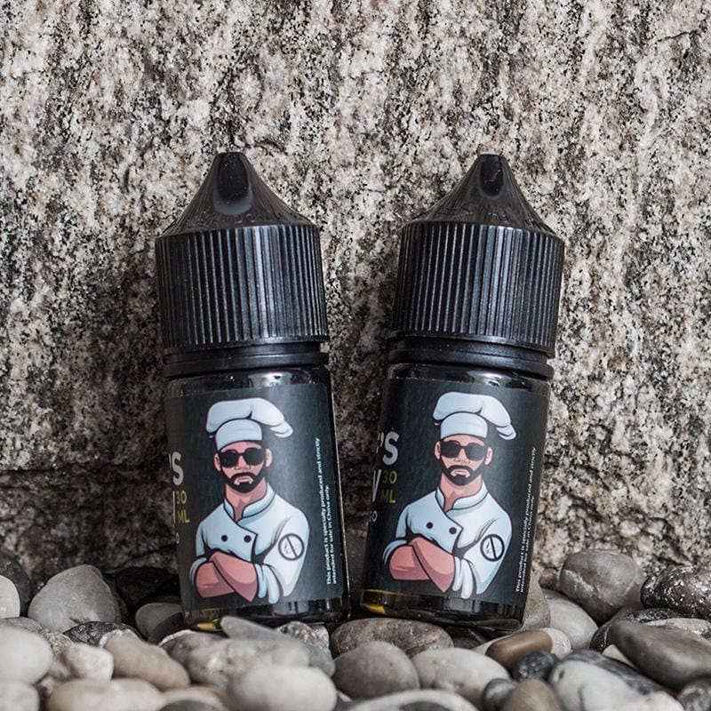 美國原裝正品廚師佳釀煙油 CHEF’S BREW 小鹽油 30ML/36MG 台灣現貨-VAKAVAPE糖果屋