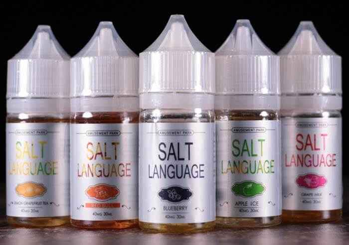 SALT LANGUAGE 鹽語 小煙油 電子果汁 30ML/40MG