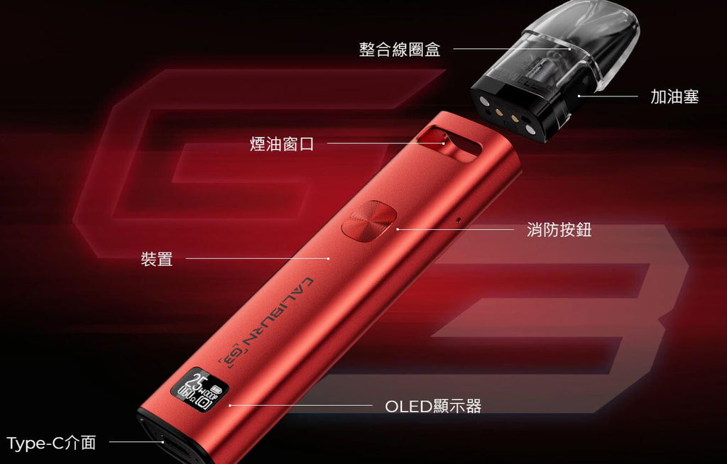 Uwell咖喱G3主機套裝
