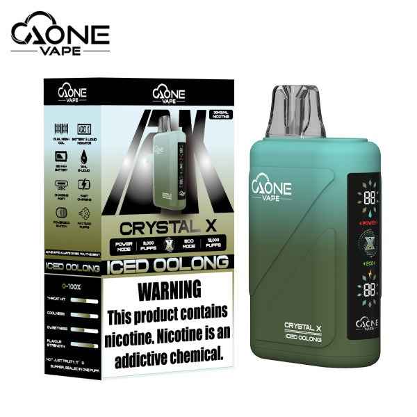 AONE VAPE CRYSTAL X 水晶2代拋棄式 12000口